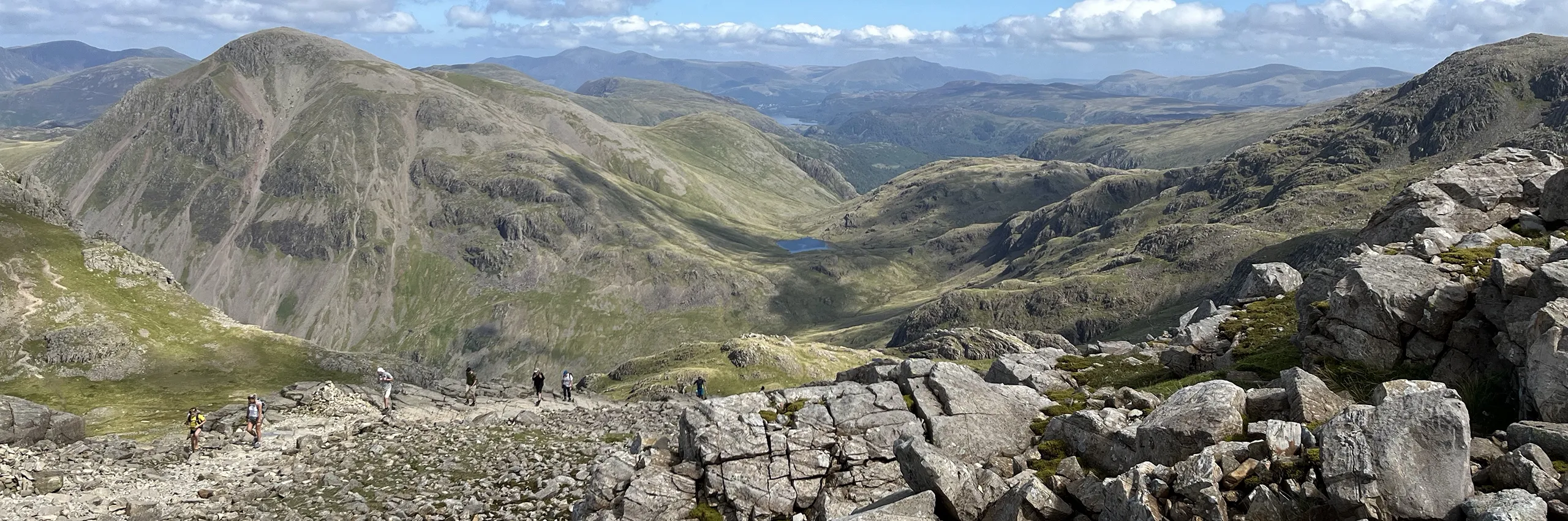Scafell Pike via Brown Tongue from Wasdale Green route - Climb Scafell Pike