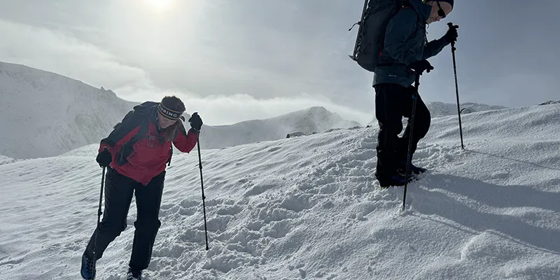 Winter Mountain Courses - Climb Scafell Pike